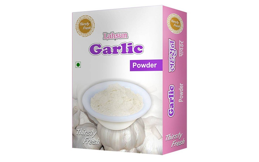 Thirsty Fresh Garlic Powder (Lahsun)    Box  75 grams